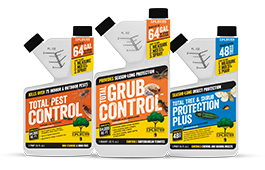 containers of IKE'S pest control concentrates