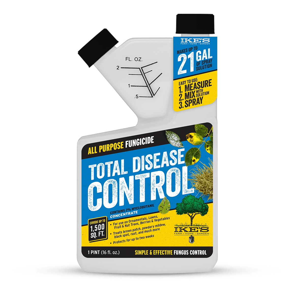container of IKE'S Total Disease Control all purpose fungicide