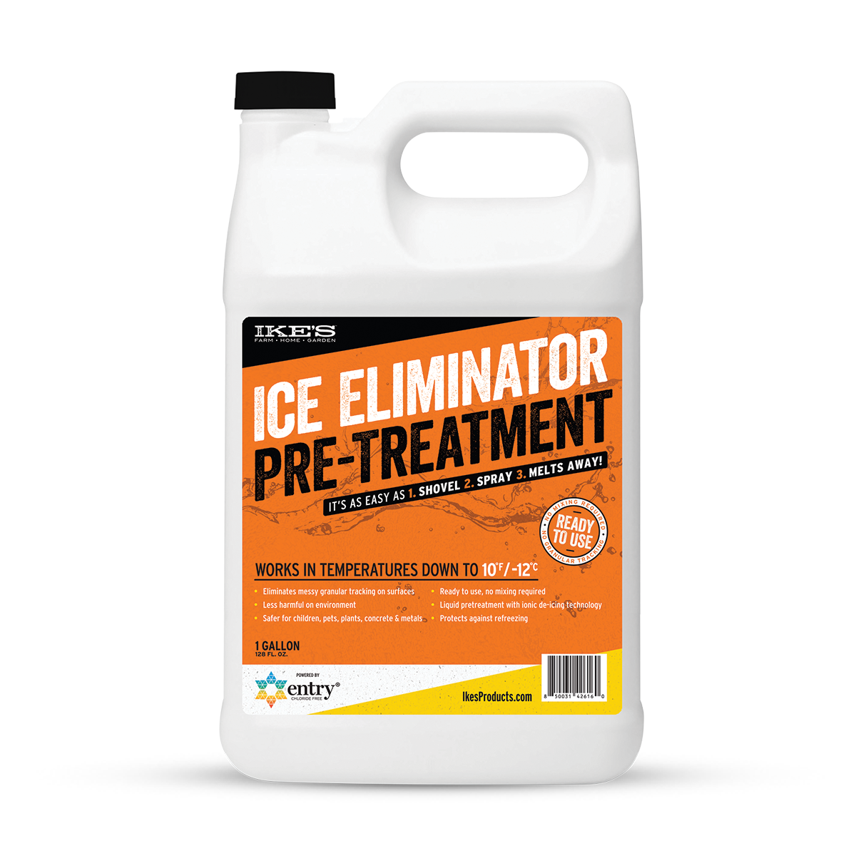 container of IKE'S Ice Eliminator Pre-Treatment